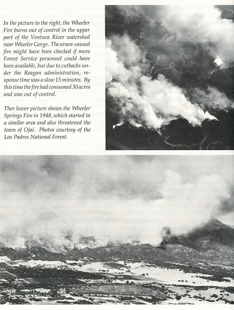 Wheeler Fire, 1985