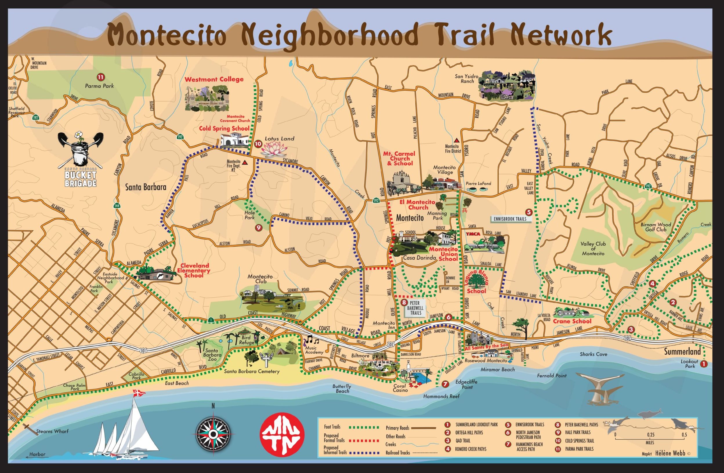Montecito Neighborhood Trail Network